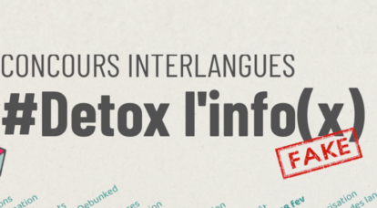 Concours Détox l’info(x), un partenariat élargi avec le CLEMI et Interlangues de l’académie de Toulouse