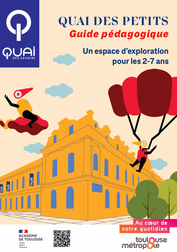 page de couverture du guide pédagogique du Quai des Petits
