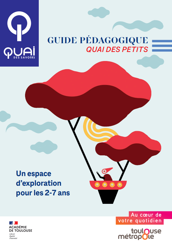 page de couverture du guide pédagogique du Quai des Petits